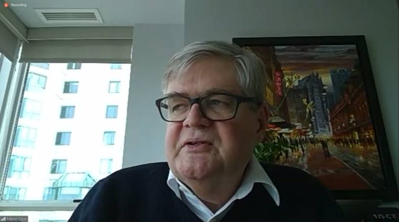 Screenshot of Conflict of Interest and Ethics Commissioner Mario Dion